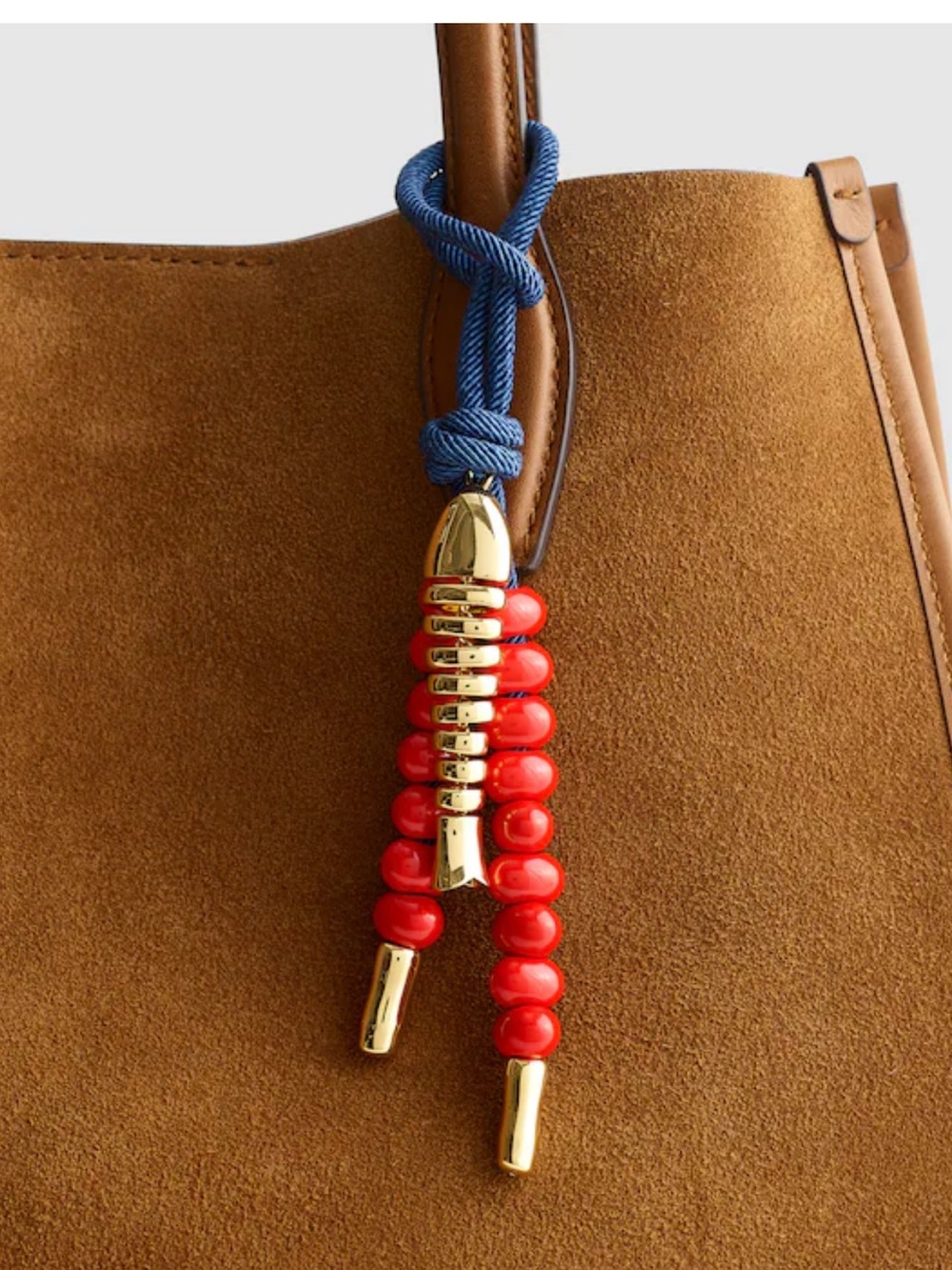 Madewell Fish Cord Bag Charm - French Blue